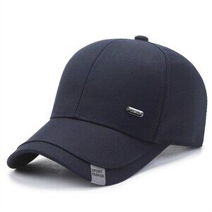 Navy Unisex Casual Baseball Cap Adjustable Sport Hat Fashion Gift, Men & Women